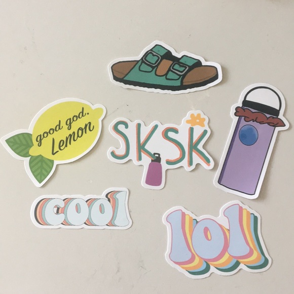 Quirky VSCO Sticker Pack - Picture 1 of 3